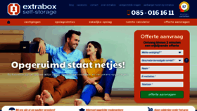 What Extrabox.nl website looked like in 2020 (4 years ago)