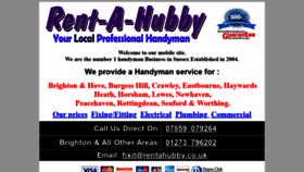 What Eastbournehandyman.co.uk website looked like in 2020 (4 years ago)