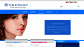 What Euroklinika.com.pl website looked like in 2020 (4 years ago)