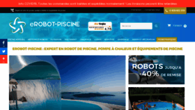 What Erobot-piscine.fr website looked like in 2020 (4 years ago)