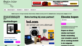 What Ebookskopen.be website looked like in 2020 (4 years ago)