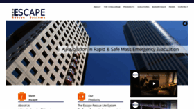 What Escaperescue.com website looked like in 2020 (4 years ago)
