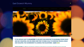 What Eastdulwichmummy.com website looked like in 2020 (4 years ago)