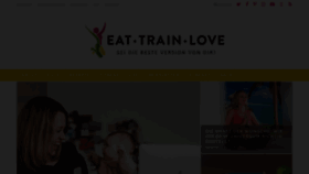What Eattrainlove.de website looked like in 2020 (4 years ago)