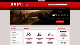 What Easybike.co.za website looked like in 2020 (4 years ago)