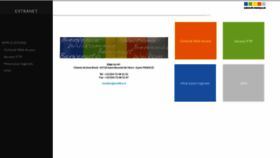 What Extranet-groupe-installux.net website looked like in 2020 (4 years ago)