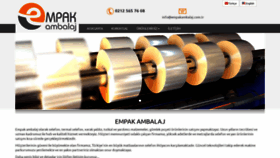 What Empakambalaj.com.tr website looked like in 2020 (4 years ago)