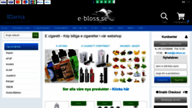 What E-bloss.se website looked like in 2020 (4 years ago)