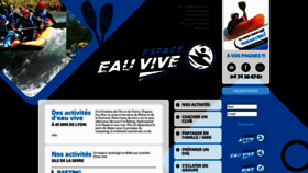 What Espace-eauvive.com website looked like in 2020 (4 years ago)