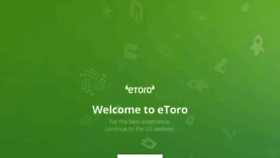 What Etoro.com website looked like in 2020 (4 years ago)