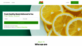 What Eatcleantogo.com website looked like in 2020 (4 years ago)