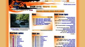 What Eauxvives.org website looked like in 2020 (4 years ago)