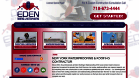 What Edengc.com website looked like in 2020 (4 years ago)