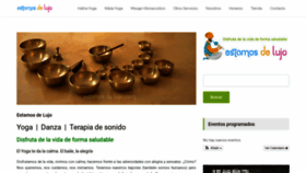 What Estamosdelujo.com website looked like in 2020 (4 years ago)