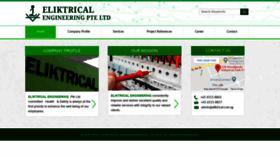 What Eliktrical.com.sg website looked like in 2020 (4 years ago)
