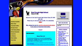 What Eastforsyth69.com website looked like in 2020 (4 years ago)