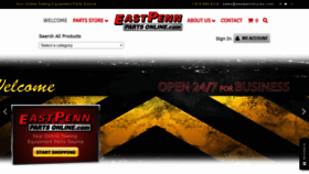 What Eastpennpartsonline.com website looked like in 2020 (4 years ago)