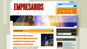 What Empresarios360.com website looked like in 2020 (4 years ago)