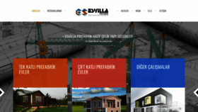 What Esvillaprefabrik.com website looked like in 2020 (4 years ago)