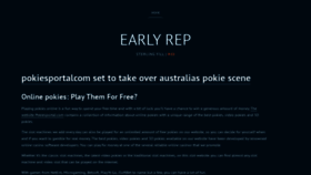 What Earlyrepublic.net website looked like in 2020 (4 years ago)