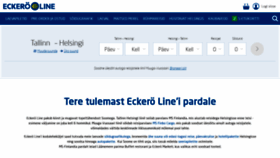What Eckeroline.ee website looked like in 2020 (4 years ago)