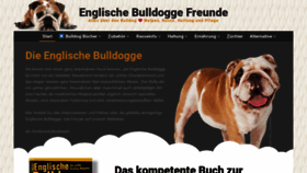 What Englische-bulldogge-freunde.de website looked like in 2020 (4 years ago)