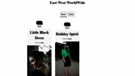 What Eastwestworldwide.com website looked like in 2020 (4 years ago)
