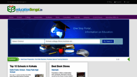 What Educationbengal.in website looked like in 2020 (4 years ago)