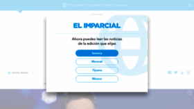 What Elimparcial.com.mx website looked like in 2020 (4 years ago)