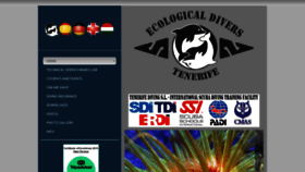 What Ecological-divers.com website looked like in 2020 (3 years ago)