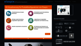 What Elaspix.de website looked like in 2020 (4 years ago)