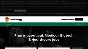 What Emedcareers.com website looked like in 2020 (4 years ago)