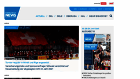 What Eishockeynews.de website looked like in 2020 (3 years ago)
