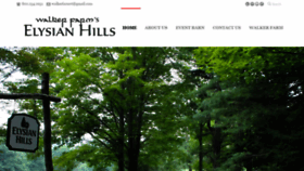 What Elysianhillstreefarm.com website looked like in 2020 (4 years ago)