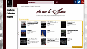 What Editions-sutton.fr website looked like in 2020 (4 years ago)