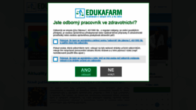 What Edukafarm.cz website looked like in 2020 (3 years ago)