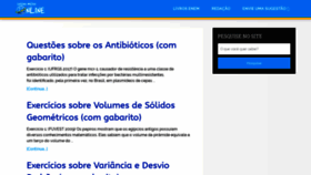 What Ensinomedioonline.com.br website looked like in 2020 (4 years ago)