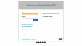 What Ess.centralboiler.com website looked like in 2020 (3 years ago)
