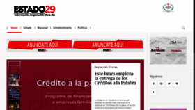What Estado29.mx website looked like in 2020 (4 years ago)