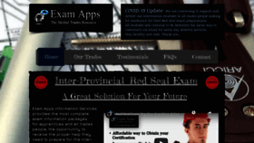 What Examapps.com website looked like in 2020 (4 years ago)