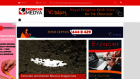 What Erzincanmedya.com website looked like in 2020 (3 years ago)