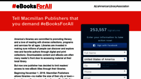 What Ebooksforall.org website looked like in 2020 (3 years ago)