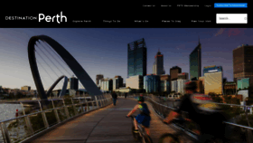 What Experienceperth.com website looked like in 2020 (3 years ago)