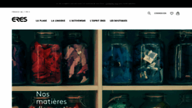 What Eresparis.com website looked like in 2020 (4 years ago)