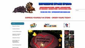 What Expressivestone.com website looked like in 2020 (4 years ago)