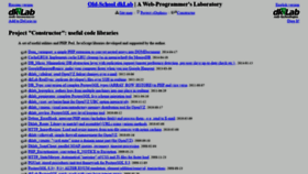 What En.dklab.ru website looked like in 2020 (5 years ago)