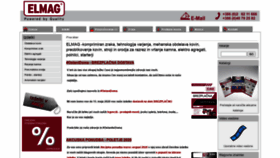 What Elmag.si website looked like in 2020 (4 years ago)