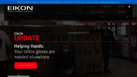 What Eikondevice.com website looked like in 2020 (4 years ago)