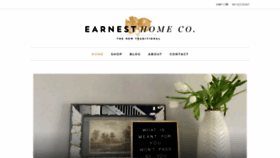 What Earnesthomeco.com website looked like in 2020 (4 years ago)