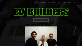 What Evbuilders.co.nz website looked like in 2020 (4 years ago)